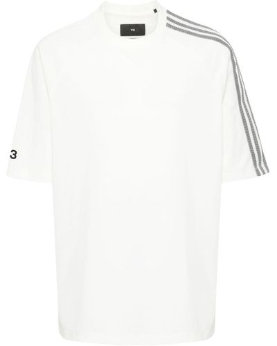 Y-3 Y-3 Y-3 3-Stripes T-Shirt - White