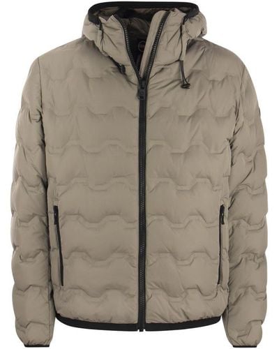 Colmar Uncommon - Quilted Down Jacket With Hood - Brown