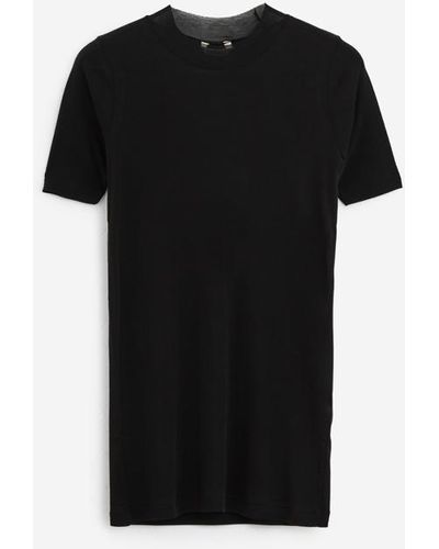 AURALEE T-Shirts - Black