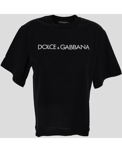 Dolce & Gabbana Cotton T-shirt - Black