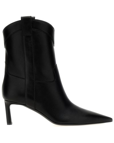 Sergio Rossi 'Guadalupe' Ankle Boots - Black