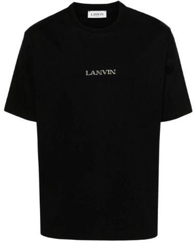 Lanvin T-Shirts And Polos - Black