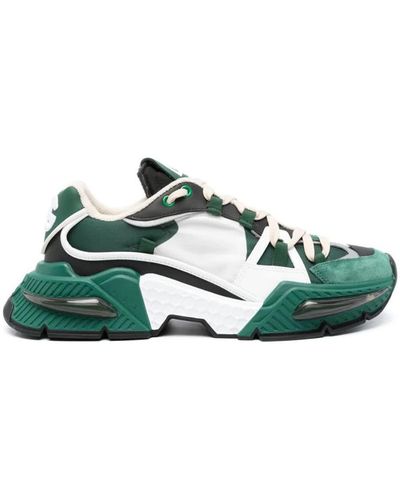 Dolce & Gabbana Airmaster Trainers With Inserts - Green