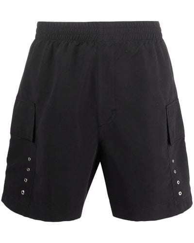 1017 ALYX 9SM Eyelet-embellished Swim Shorts - Black