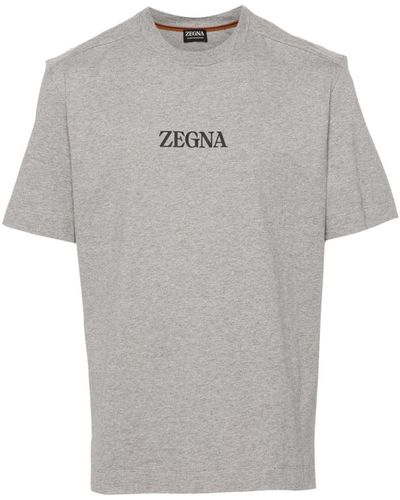 Zegna T-shirts And Polos - Grey