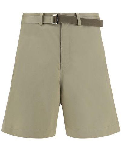 Sacai Bermuda Shorts - Green