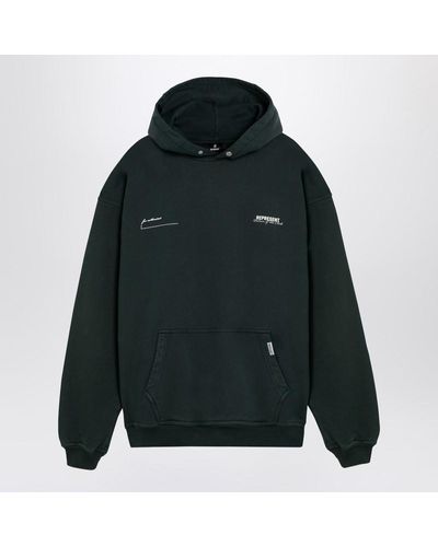 Represent Forest Hoodie With Logo - Green