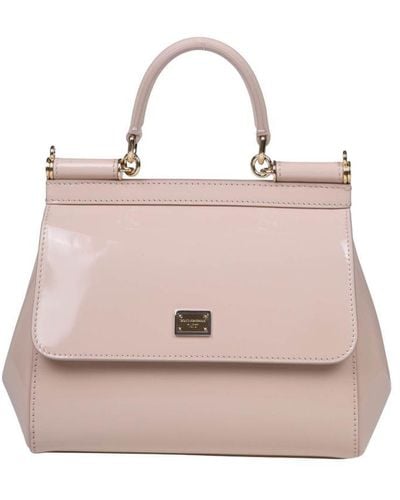 Dolce & Gabbana Handbag From The Sicily Line - Pink