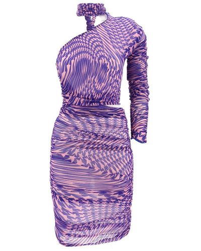 Mugler Dresses - Purple