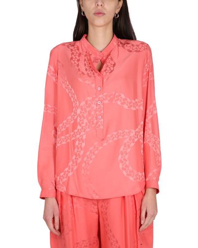 Stella McCartney Silk Blend Shirt - Pink