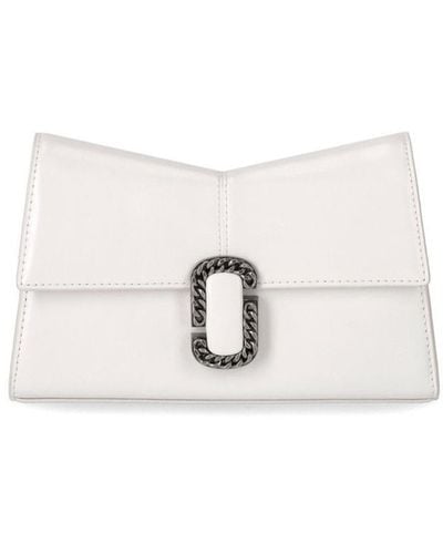 Marc Jacobs The St. Marc Clutch - White