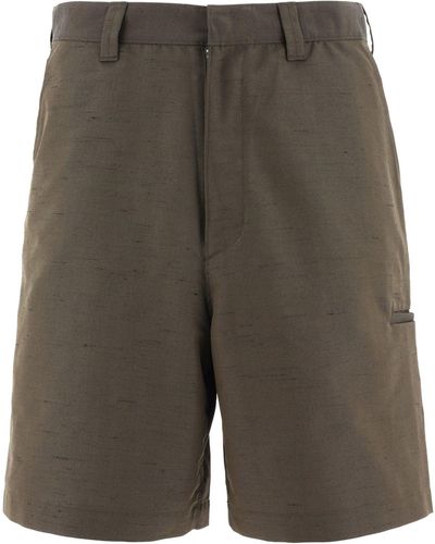 Undercover Bermuda With Side Pocket - Gray