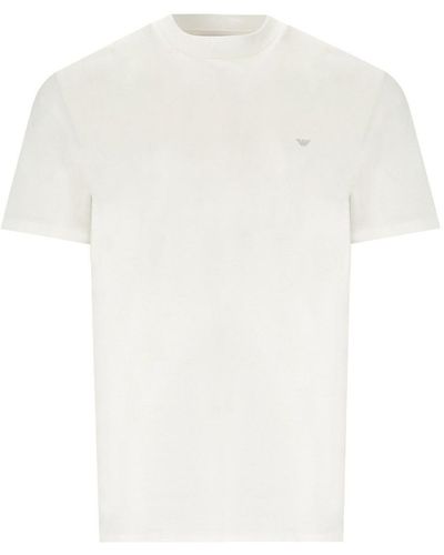 Emporio Armani Travel Essential Off- T-Shirt - White