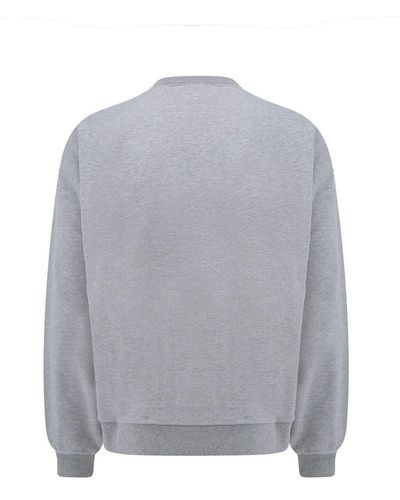 Gucci Interlocking G-print Crewneck Cotton-jersey Sweatshirt - Grey