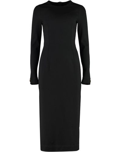 Dolce & Gabbana Sheath Dress - Black