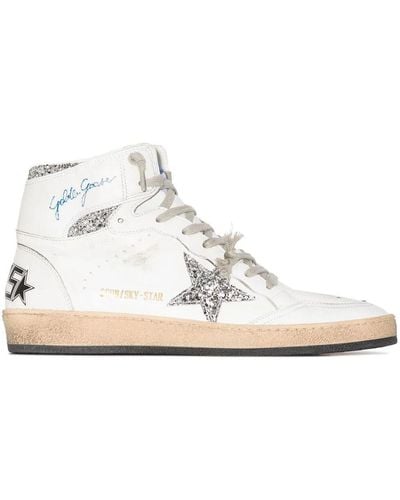 Golden Goose Sky-star High-top Trainers - White