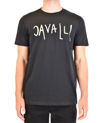 Roberto Cavalli T-shirts - Black