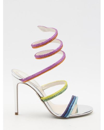 Rene Caovilla 105 Sandals - Multicolor
