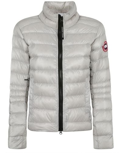 Canada Goose Gray Cypress Quilted Jacket - Women's - Duck Feathers/recycled Polyamide