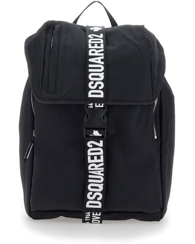 DSquared² Backpack Made With Love - Black