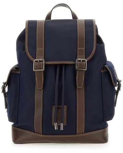 Longchamp Boxford Strapped Backpack - Blue