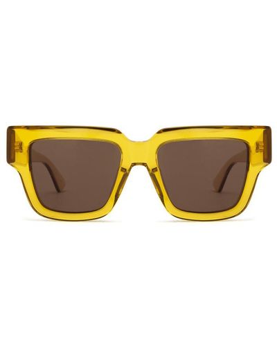 Bottega Veneta Sunglasses - Yellow