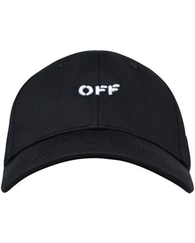 Off-White c/o Virgil Abloh Black Cotton Drill Hat