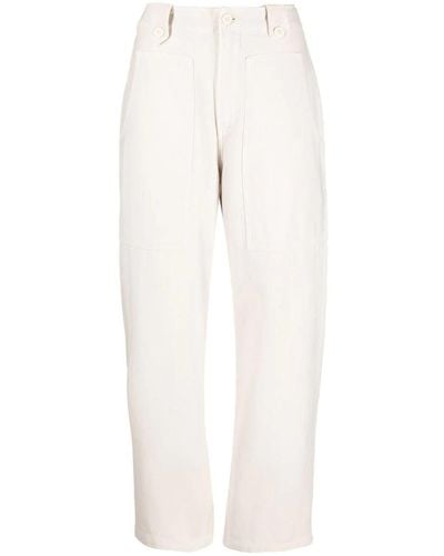Citizens of Humanity Louise Cotton Trousers - White
