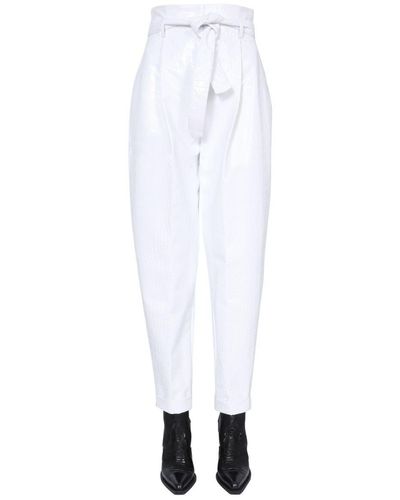 Philosophy Di Lorenzo Serafini Carrot Fit Trousers - White