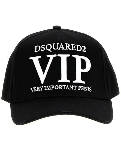 DSquared² Vip Hats - Black