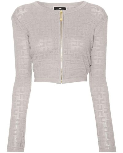 Elisabetta Franchi Jerseys & Knitwear - Grey