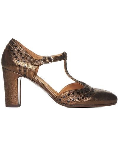Chie Mihara With Heel - Brown