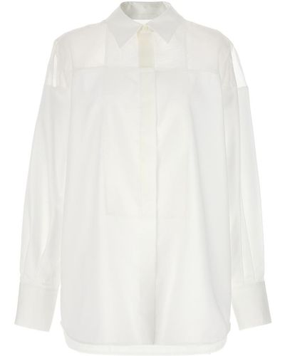 Helmut Lang Tuxedo Shirt, Blouse - White