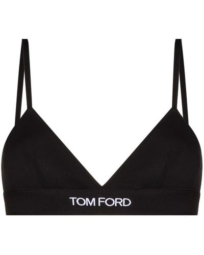 Tom Ford Logo Bra - Black