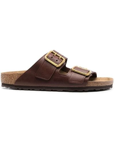 Birkenstock Arizona Bold Leather Sandals - Brown