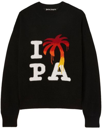 Palm Angels Sweaters - Black