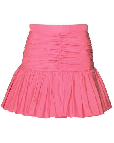 Patou Pink Polyester Skirt