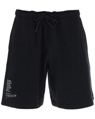 Black Yohji Yamamoto Shorts for Men | Lyst