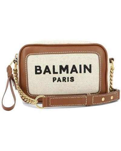 Balmain " Paris" Crossbody Bag - Metallic