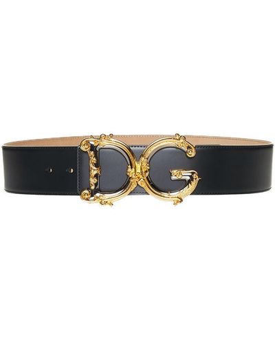 Dolce & Gabbana Belts - White