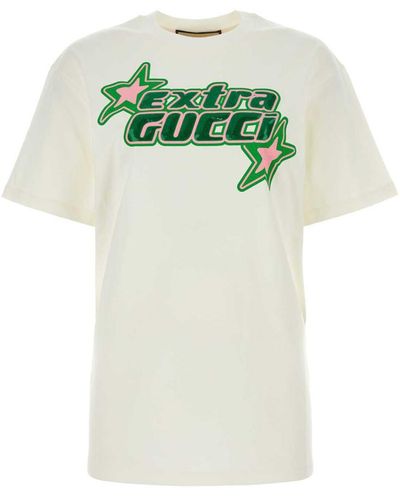 Gucci Cotton Jersey T-shirt - White