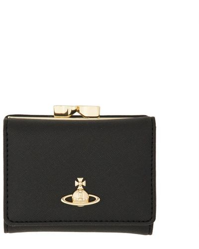 Vivienne Westwood Leather Wallet - Black