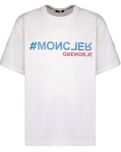 3 MONCLER GRENOBLE T-Shirts - White