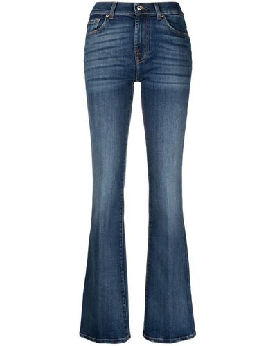 7 For All Mankind Bootcut Soho Denim Jeans - Blue