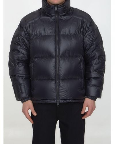 Burberry Quilted Nylon Puffer Jacket - Blue