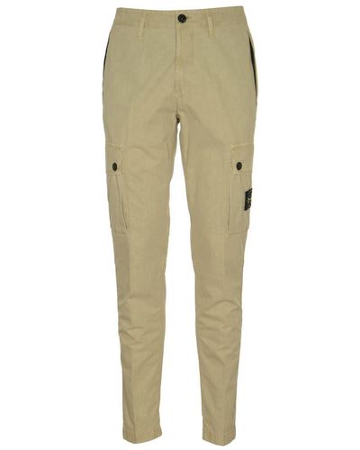 Stone Island Trousers - Natural