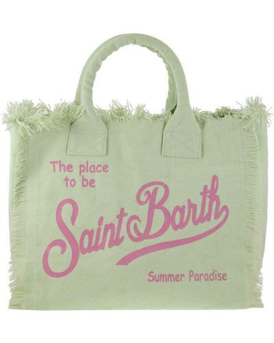 Mc2 Saint Barth Vanity - Canvas Shoulder Bag - Green