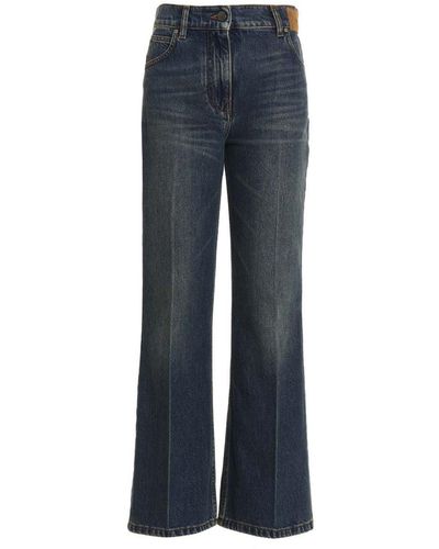Palm Angels ‘Star Flared’ Jeans - Blue