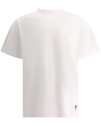 South2 West8 Embroidered T-Shirt - White