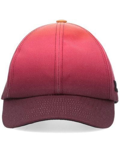 Courreges 'signature Sunset' Baseball Hat - Red